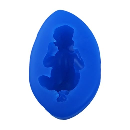 First Impression Molds B234 Baby 3 Silicone Cake Decorating Mold,