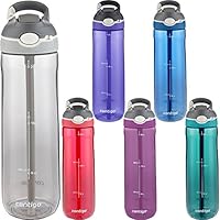 Contigo AUTOSPOUT Straw Ashland Water Bottle, 24 oz, Monaco