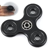 Fidget Toy Spinner, RunRRIn Hand Spinner with Ceramic Bearing Anti- Anxiety,ADD,Adhd and Stress Relief(Black)