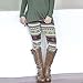 Slim Leggings,Morecome Casual Women Skinny Christmas Tree Print Stretchy Pants (XL, Multicolor1)