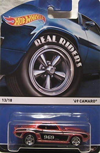 HOT WHEELS 2015 REAL RIDERS HERITAgE #1318 69 cAMARO RED