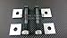 P2M Nissan 350Z / Infiniti G35 Lock Out Washer Kit (For Rear Camber and Rear Toe Arms) P2-LOWZ33-HC