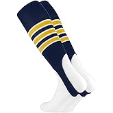 MadSportsStuff Baseball Stirrups Softball Stirrups with Stripes for Boys Girls Men Women Pattern B 3 Stripe