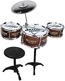 HALO NATION High Quality Jazz Drum 8 Pcs Set with Stool for kids