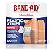 Band-Aid Brand Tru-Stay Plastic Strips Adhesive Bandages for Wound Care and First Aid, All One Size, 60 ct