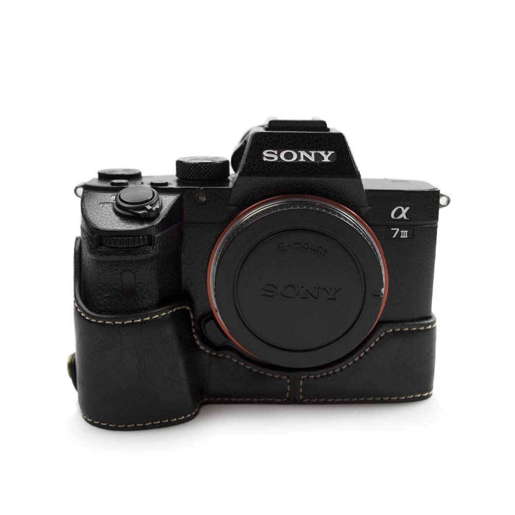 kinokoo Camera Case Compatible for SONY A9 Alpha 7R3 a7r3 with a Wrist Strap(Black)