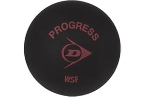 DUNLOP Progress 1 Squash Ball Red Dot