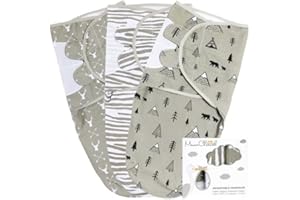 Mama Cheetah Preemie Swaddle Sack, Organic Swaddle Sleep Sacks for Preemies, Preemie Swaddle Blanket Wrap, Easy Swaddles for 