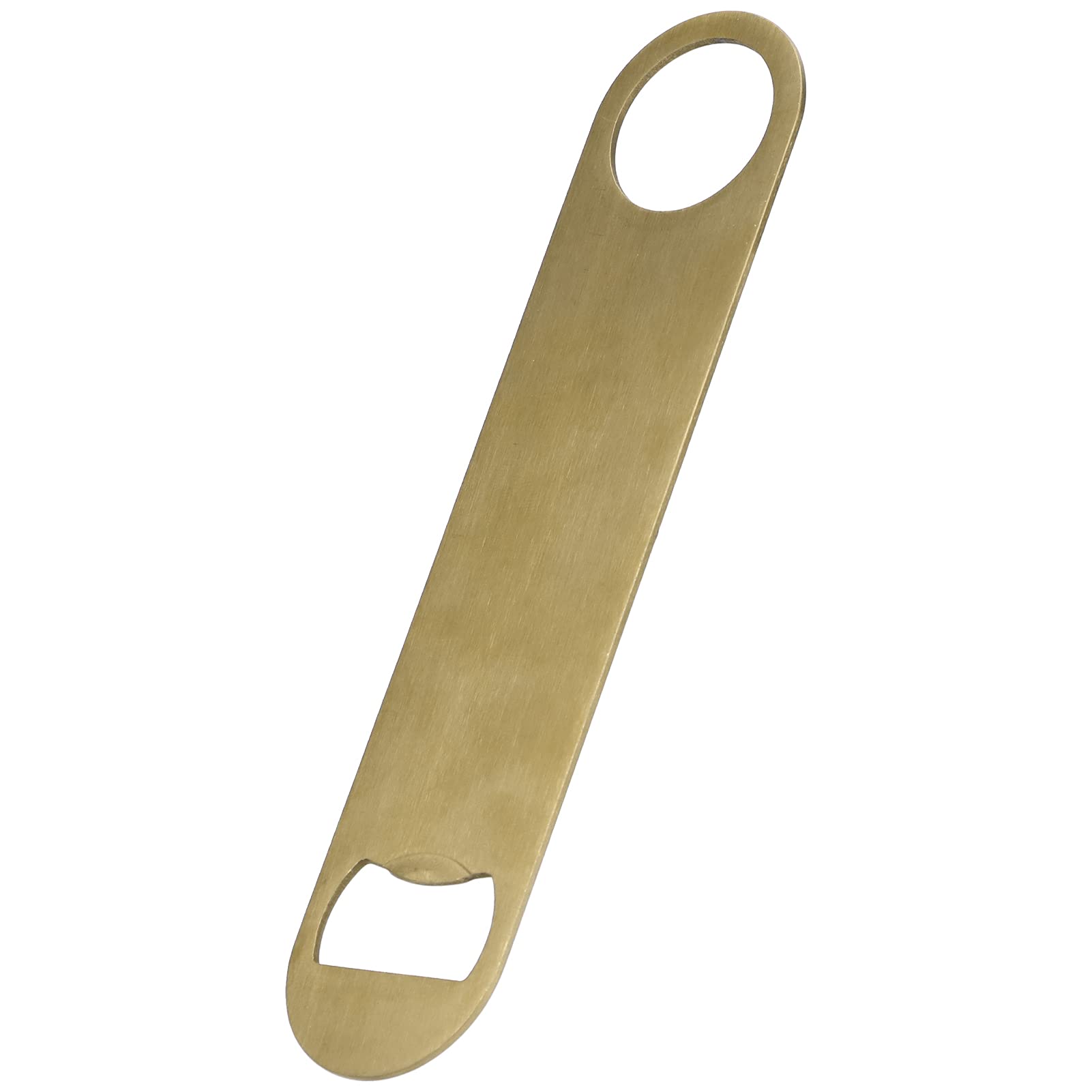 Stainless Steel Beer Bottle Opener with Easy Rotation, Protruding Strip Blade, Suitable for Bar Bartenders Household (Gold)