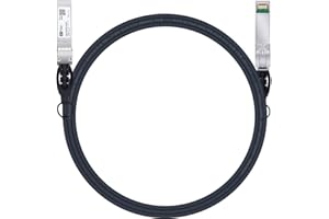H!FIBER.COM SFP+ Cable, 10G SFP+ DAC, 3M(9.8ft), Passive Direct Attach Copper Twinax Cable for Cisco SFP-H10GB-CU3M, Ubiquiti UniFi UC-DAC-SFP+, Meraki, Mikrotik, Fortinet, Netgear, D-Link and More