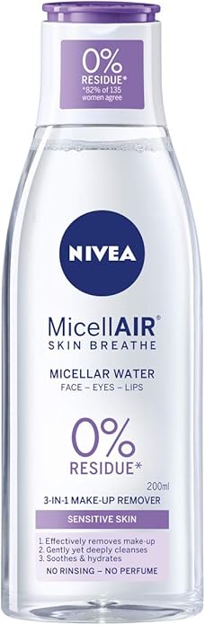 nivea sensitive micellar water