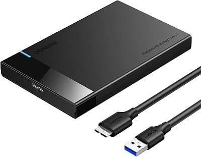 Carcasa Disco Duro 2,5" USB 3.0 con UASP 5Gbps