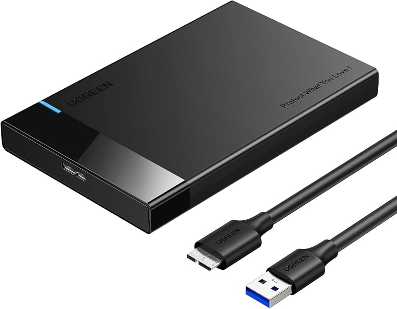 Case Esterno per Disco Rigido 2.5" USB 3.0 UASP 5Gbps