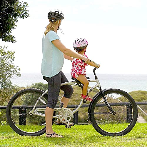 Bomoya Kids Bike Seat for Mountain Bikes, Detachable Front Mounted Bicycle Seats for Children 2-5 Years Old