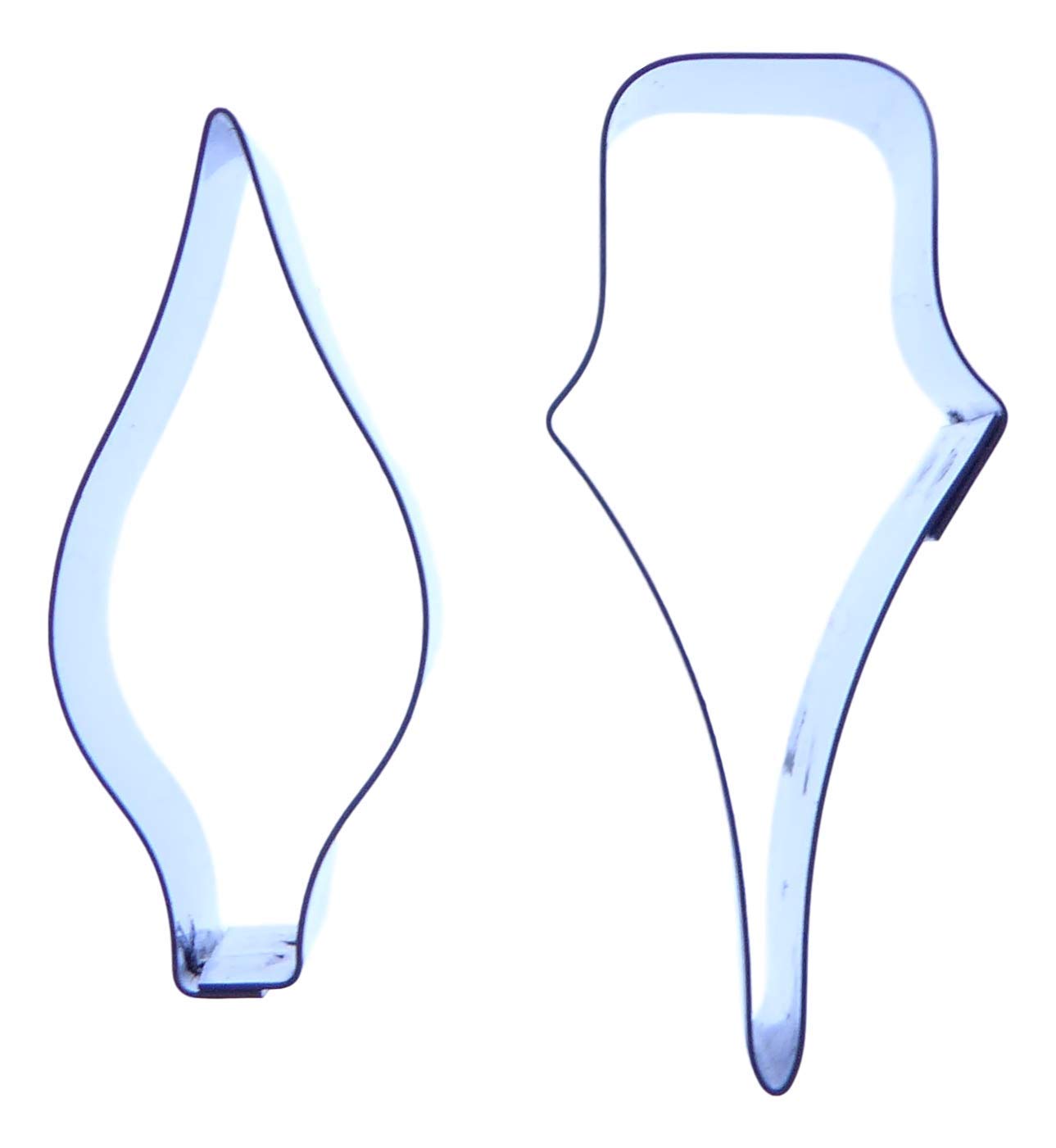 Aquilegia Petal Cutter Set of 2 - Stainless Steel - Made in The UK - Sugarcraft Metal