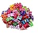 yagopet Dog Hair BowsTopknot Hot Mix Styles Pairs Rhinestone Crown Bows Dog Topknot Bows Pet Dog Grooming Bows Pet Supplies Hair Accessories (50PCS)