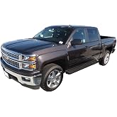 TrailFX Running Boards Fits Ford F-150 Standard Cab 2015-2025 Heavy-Duty Black Powder Coated Steel 6.5 Inch Wide Rocker Panel Mount TrailFX RBW13B