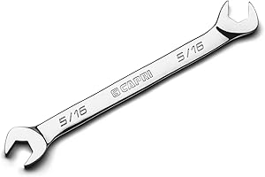 Capri Tools 5/16 in. Angle Open End Wrench, 30° and 60° angles, SAE