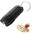 Nitecore Tube V2.0 Keychain Flashlight, 55 Lumen Bright USB Rechargeable Ultra Lightweight Compact (Black)