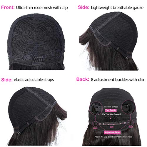 Bestsojoy-10A-Short-Curly-Human-Hair-Wigs-for-Black-Women-10inch-Kinky-Curly-Wig-Glueless-None-Lace-Front-Wig-with-Bangs-For-Women-100-Brazilian-Virgin-Hair-Bob-Wig-10-Inch-Natural-Color