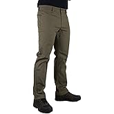 LA Police Gear Men's Terrain Flex Straight Fit Pant, Tactical Stretch Pants for Men, Durable 9 Pocket Covert Casual EDC Pant