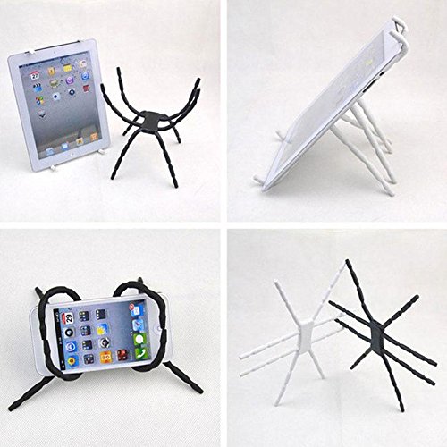 Hanbaili Gift Flexible Spider Stand Phone Car Holder Hanging Mount and Stand for iPhone Samsung Android in Car Desk Plane