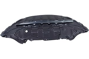 FITRITE AUTOPARTS FITRITE AUTO PARTS New Engine Splash Shield For 2013-2014 Ford Mustang, Under Cover/Stone Deflector, Base/GT, Without California Edition Models DR3Z17626B FO1228130