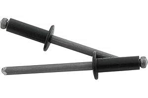 Allstar Performance ALL18126 Black 3/16" Head Rivet, (Pack of 250)