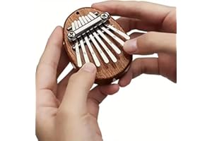 Kalimba with Eight Keys: Finger Piano for Parties and Gifts, Suitable for Ages 14 and Up