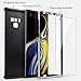 Hovisi Case for Sumsung Galaxy Note 9 Super Slim 360 Degree Full Body Protection 3 in 1 Plating Mirror Case Anti-Scratch for Note 8 (Black, Sumsung Galaxy Note 9 6.4