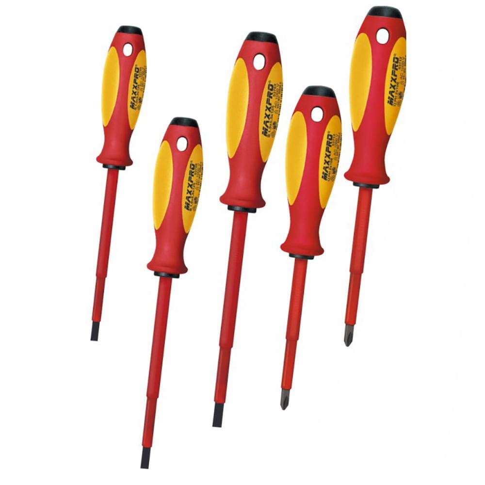 WITTE 653741 - Juego de 5 destornilladores MAXX VDE (PL/PH)