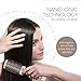 Baasha 2 Inch Medium Round Boar Bristle Ceramic Barrel Hair Brush for Women - Ideal for Blow Drying and Flipping Medium Length Hair