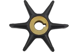 UanofCn 277181 Water Pump Impeller for Johnson Evinrude 2 Stroke 3HP 4HP 5HP 5.5HP 6HP 7.5HP Outboard Engines 434424 Sierra 18-3001