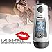 Male Masturbator,Fovel Sex Toy for Man Automatic Electric Masturbation Cup Piston 3D Realistic Vagina Vibration Strong Powerful Thrusting Likelife Hand Free Pussy Adult Toy Rechargeablethumb 1