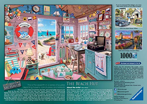 Ravensburger Puzzle 1000 Teile - The Beach Hut,My Haven No7 1000p – Bild 3