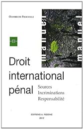 Droit international pénal