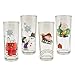 Vandor LLC 85179 Peanuts Holiday 10-Ounce Glass Set, Set of 4, Multicolored
