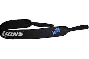 SISKIYOU NFL Detroit Lions Neoprene Sunglass Strap, Black