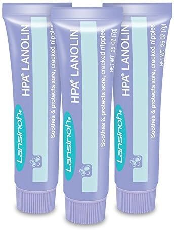 Lansinoh HPA Lanolin Minis, .25 Ounce, 3 Count(pack of 2)