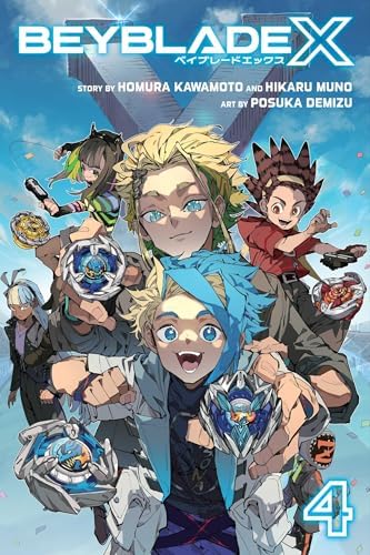Beyblade X, Vol. 3: Kawamoto, Homura, Muno, Hikaru, Demizu, Posuka