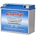 Powermall YTX20L-BS 12V 18Ah SLA AGM High Performance Rechargeable Replacement 20L-BS ETX20L CYTX20L-BS GTX20L-BS For Polaris Kymco Kawasaki Yamaha Motorcycle ATV UTV snowmobile