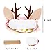 Floral Baby Girls Headband- BEAMIO Antlers Nylon Pink Hairbands Pack of 3
