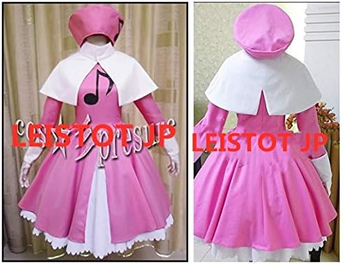 Amazon カードキャプターさくら 木之本桜音 楽桜ちゃん コスプレ衣装 ハロウイン クリスマス コスチューム 文化祭 オーダーメイド可能 オーダーメイド コスプレ 仮装 通販