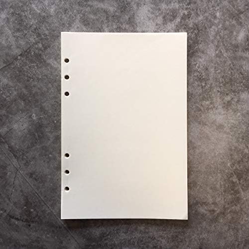 A5 size graph paper refill 90 sheets sized and punched 6 ring a5 