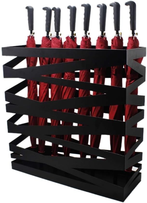 Schirmständer Gewerblich Für 12-27 Regenschirme - Moderner Regenschirmständer Mit Tropfablage