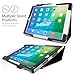 iPad Pro Case, Orzly - Multifunctional Case for Apple iPad Pro 9.7 (2016 Model) - Tablet Cover in Black with Auto Sleep Sensors, Built in Stand, Hand Strap, & Stylus Pen