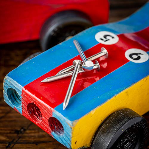 thumbnail image 2 of ABC Pinewood Car Polished Graphite Coated Axles – Set For Derby Cars (Ages 5-12) 2 of 3