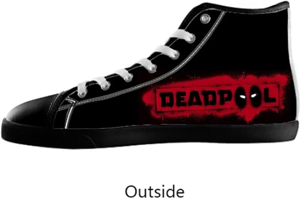 custom deadpool shoes