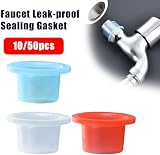 SNXLXUR Leak-Proof Sealing Gasket Silicone Plug for Faucet Triangle Valve view 2