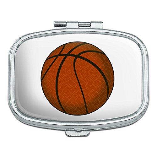Basketball Ball Rectangle Pill Case Trinket Gift Box